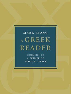cover image of A Greek Reader